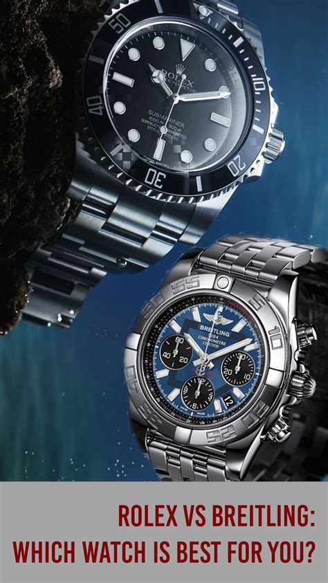 breitling vs rolex|breitling vs rolex watches.